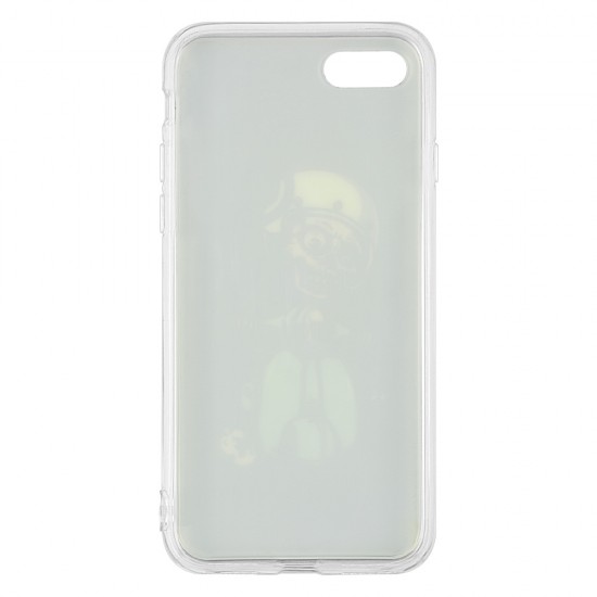 IPhone 7/8 Silicone + PC Case with Picture Skeleton IPhone 7/8 Silicone + PC Case with Picture Skeleton