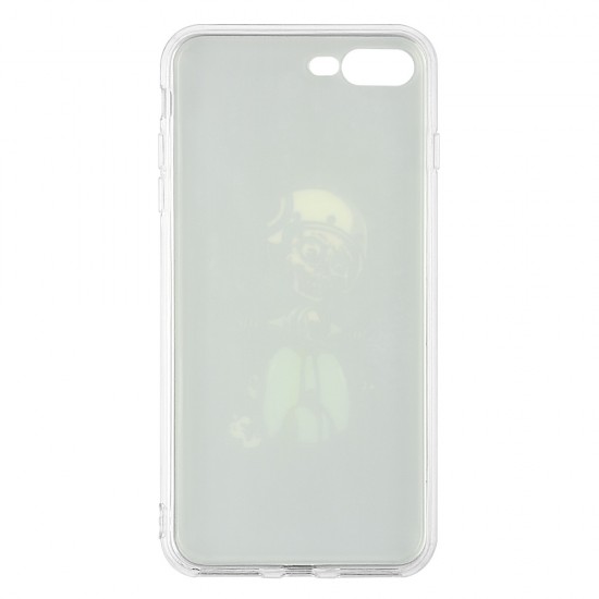 IPhone 7/8 Plus Silicone + PC Case with Picture Skeleton IPhone 7/8 Plus Silicone + PC Case with Picture Skeleton