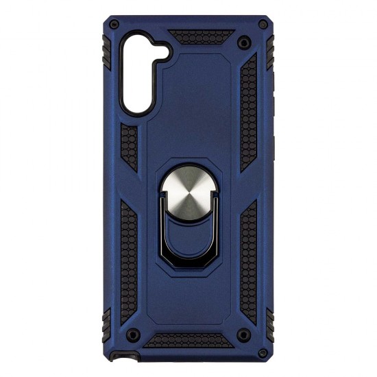 Samsung Note 10 Armor Ring Case Blue 