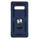 Samsung S10 Plus Armor Ring Case Blue 