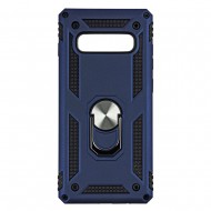 Samsung S10 Armor Ring Case Blue 