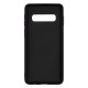 Samsung S10 Silicone Soft Touch Case Colored Buttons Black Samsung S10 Silicone Soft Touch Case Colored Buttons Black