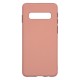 Samsung S10 Silicone Soft Touch Case Colored Buttons Pink Samsung S10 Silicone Soft Touch Case Colored Buttons Pink