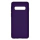 Samsung S10 Plus Silicone Soft Touch Case Colored Buttons Purple Samsung S10 Plus Silicone Soft Touch Case Colored Buttons Purple