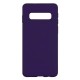 Samsung S10 Plus Silicone Soft Touch Case Colored Buttons Purple Samsung S10 Plus Silicone Soft Touch Case Colored Buttons Purple