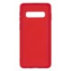 Samsung S10 Silicone Soft Touch Case Colored Buttons Red Samsung S10 Silicone Soft Touch Case Colored Buttons Red