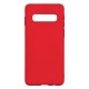 Samsung S10 Silicone Soft Touch Case Colored Buttons Red Samsung S10 Silicone Soft Touch Case Colored Buttons Red
