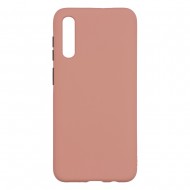 Samsung A50/A30s Silicone Soft Touch Case Colored Buttons Pink Samsung A50/A30s Silicone Soft Touch Case Colored Buttons Pink