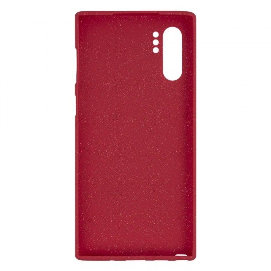 Samsung Note 10 Plus Silicone Thin Soft Case Shine Red 