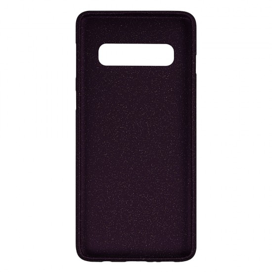 Samsung S10 Silicone Thin Soft Case Shine Purple 