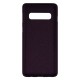 Samsung S10 Silicone Thin Soft Case Shine Purple 