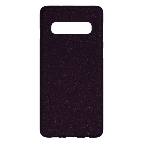 Samsung S10 Silicone Thin Soft Case Shine Purple 