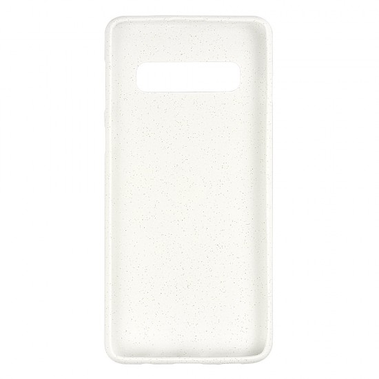 Samsung S10 Plus Silicone Thin Soft Case Shine White Samsung S10 Plus Silicone Thin Soft Case Shine White