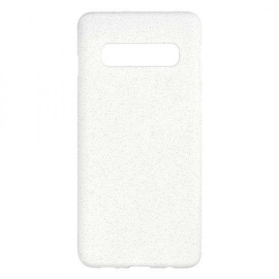 Samsung S10 Plus Silicone Thin Soft Case Shine White Samsung S10 Plus Silicone Thin Soft Case Shine White