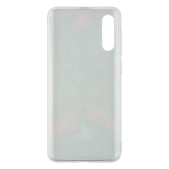 Samsung A50/A30s Silicone + PC Case with Picture Wolf 