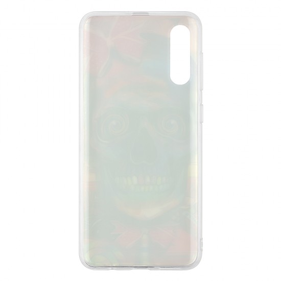 Samsung A50/A30s Silicone + PC Case with Picture Skull Girl 
