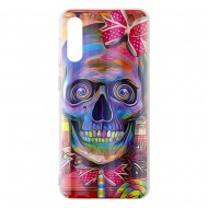 Samsung A50/A30s Silicone + PC Case with Picture Skull Girl Samsung A50/A30s Silicone + PC Case with Picture Skull Girl