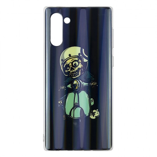 Samsung Note 10 Silicone + PC Case with Picture Skeleton Samsung Note 10 Silicone + PC Case with Picture Skeleton