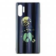 Samsung Note 10 Plus Silicone + PC Case with Picture Skeleton Samsung Note 10 Plus Silicone + PC Case with Picture Skeleton