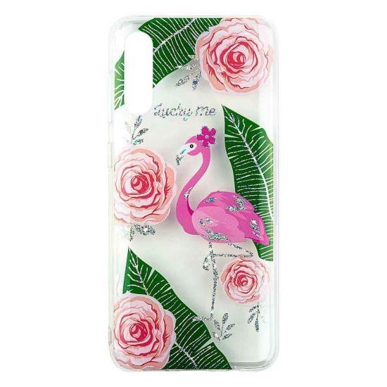 Samsung A50/A30s Flamingo Silicone + TPU Samsung A50/A30s Flamingo Silicone + TPU