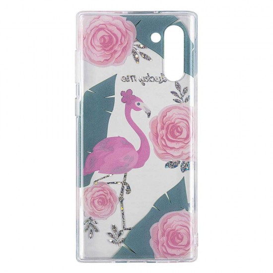 Samsung Note10 Flamingo Silicone + TPU Samsung Note10 Flamingo Silicone + TPU