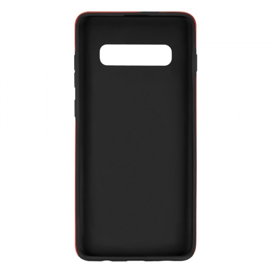 Samsung S10 Leather Case Red 