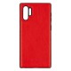 Samsung Note 10 Plus Leather Case Red 