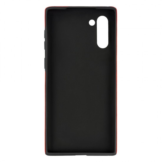 Samsung Note 10 Leather Case Red 