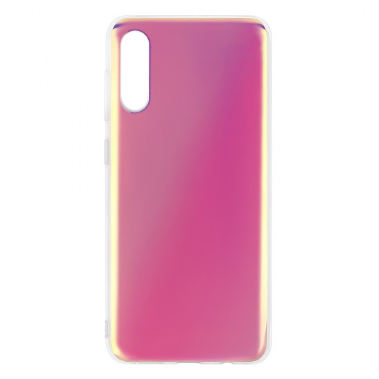 Samsung A50/A30s Silicone + PC Case Mirror Purple Samsung A50/A30s Silicone + PC Case Mirror Purple