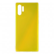 Samsung Note 10 Plus Silicone + PC Case Mirror Yellow Samsung Note 10 Plus Silicone + PC Case Mirror Yellow