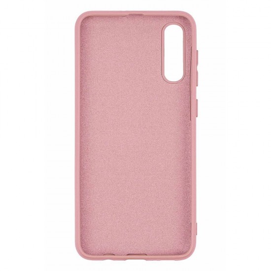 Samsung A50/A30s Silicone Case Soft Touch with Microfiber Pink 