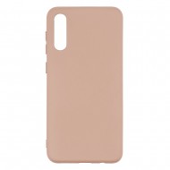 Samsung A50/A30s Silicone Case Soft Touch with Microfiber Pink Sand 