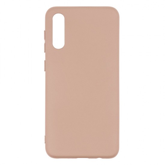 Samsung A50/A30s Silicone Case Soft Touch with Microfiber Pink Sand 