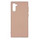Samsung Note10 Silicone Case Soft Touch with Microfiber Pink Sand 