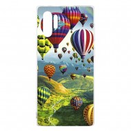 Samsung Note 10 Plus Silicone + PC Case with Picture Balloon 