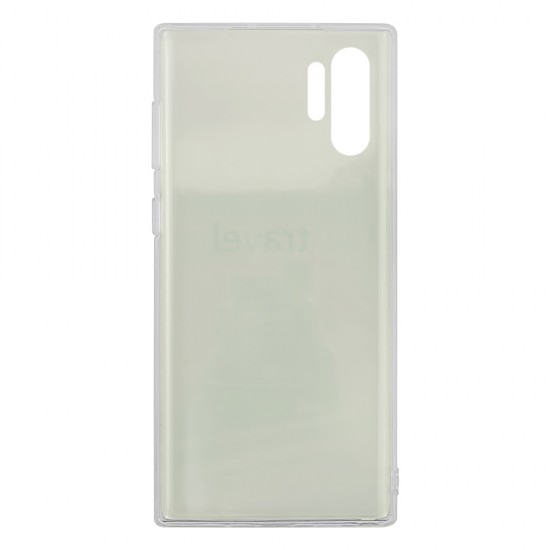 Samsung Note 10 Plus Silicone + PC Case with Picture Travel 