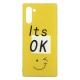 Samsung Note 10 Silicone + PC Case with Picture It's OK 