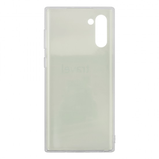 Samsung Note 10 Silicone + PC Case with Picture Travel 