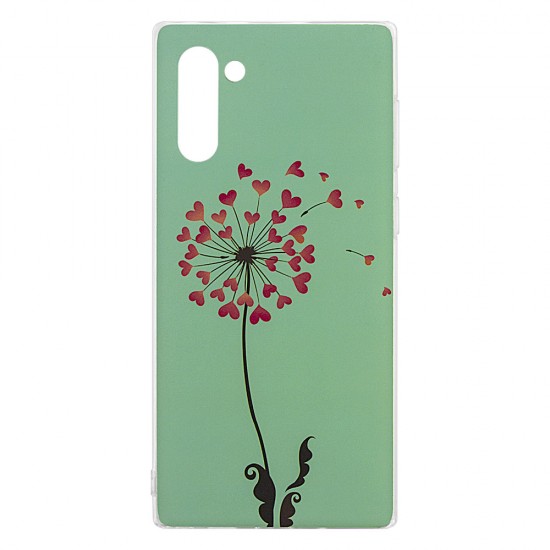 Samsung Note 10 Silicone + PC Case with Picture Dandelion 