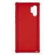 Samsung Note 10 Plus Silicone Thin Soft Case Red 
