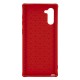 Samsung Note 10 Silicone Thin Soft Case Red 