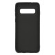 Samsung S10 Plus Silicone Case with Picture Black Marble 