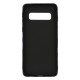 Samsung S10 Silicone Case with Picture Black Feathers 