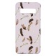 Samsung S10 Plus Silicone Case with Picture Pink Feathers 