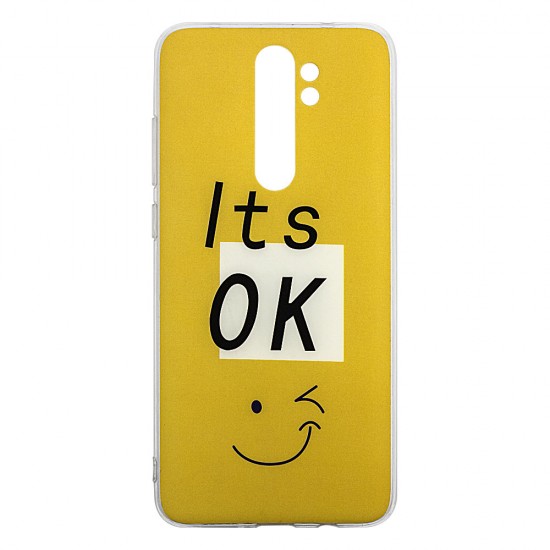 Xiaomi Redmi Note 8 Pro Silicone + PC Case with Picture It's OK 