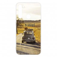 Xiaomi Redmi Note 8 Silicone + PC Case with Picture Travel 