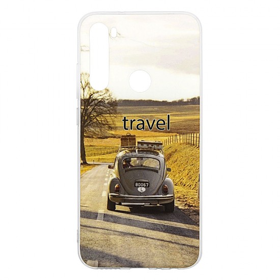 Xiaomi Redmi Note 8 Silicone + PC Case with Picture Travel Xiaomi Redmi Note 8 Silicone + PC Case with Picture Travel