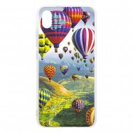 Xiaomi Redmi 7A Silicone + PC Case with Picture Balloon 