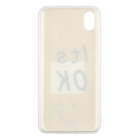Xiaomi Redmi 7A Silicone + PC Case with Picture It's OK Xiaomi Redmi 7A Silicone + PC Case with Picture It's OK
