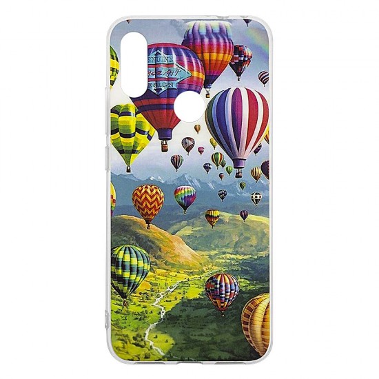 Xiaomi Redmi 7 Silicone + PC Case with Picture Balloon Xiaomi Redmi 7 Silicone + PC Case with Picture Balloon